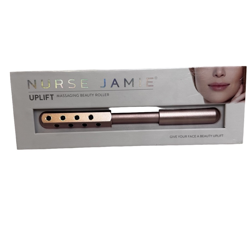 Nurse Jamie UpLift Massaging Beauty Roller Rose Gold Improves Skin Appearance